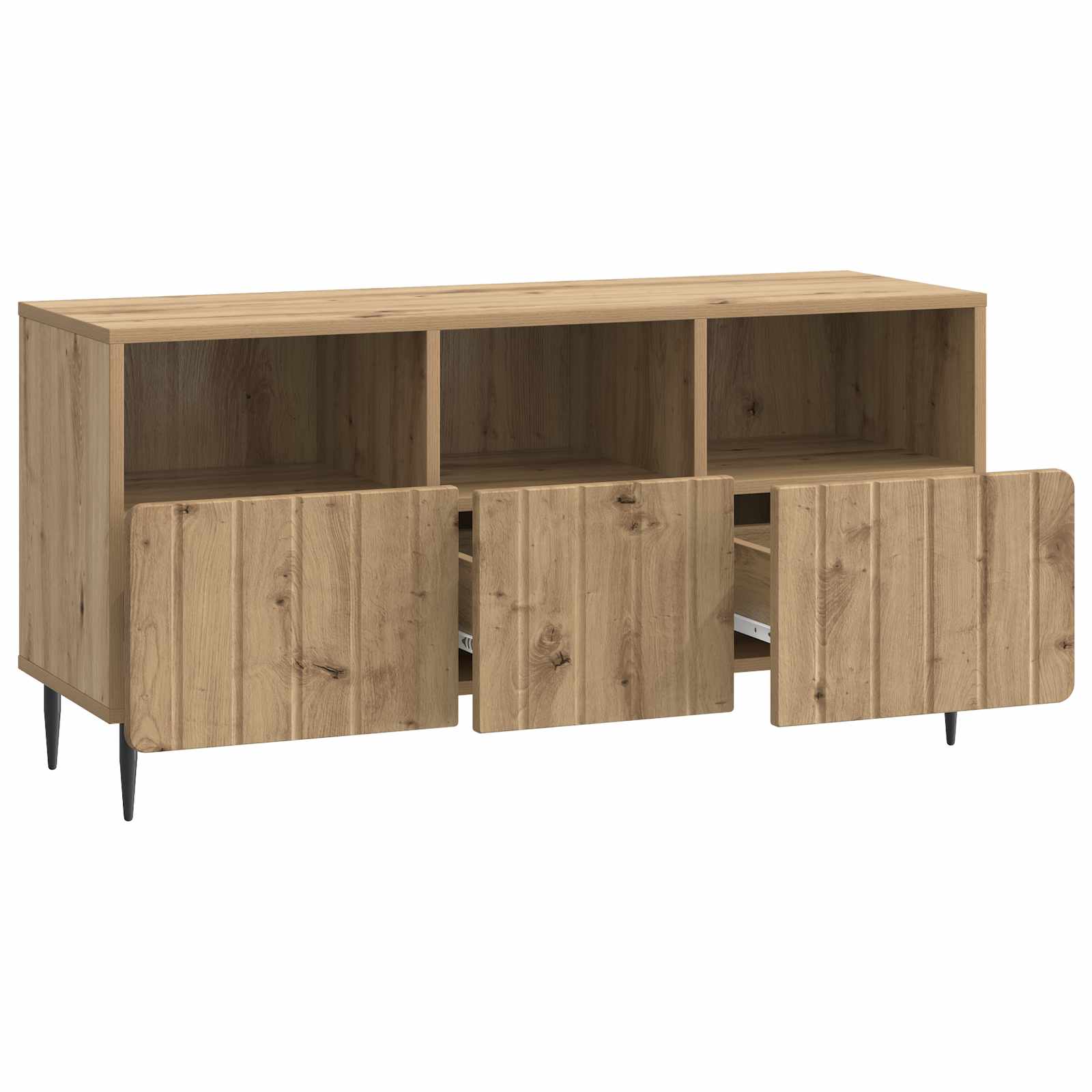 Gabinete para TV 102 x 34,5 x 50 cm carvalho arttisan