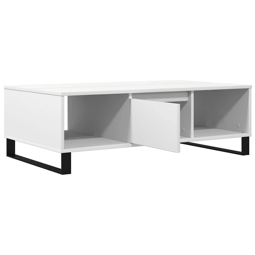 Mesa de centro 104x60x35 cm derivados de madeira branco