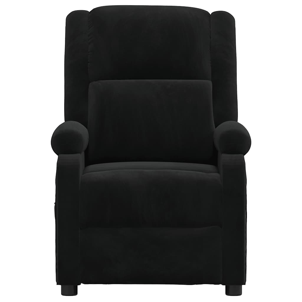 Poltrona de massagens veludo preto