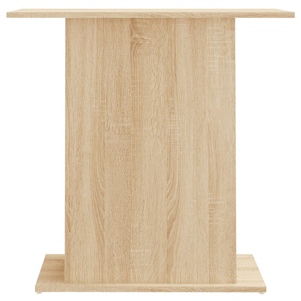 Suporte para aquário carvalho sonoma 75x36x72,5 cm madeira projetada