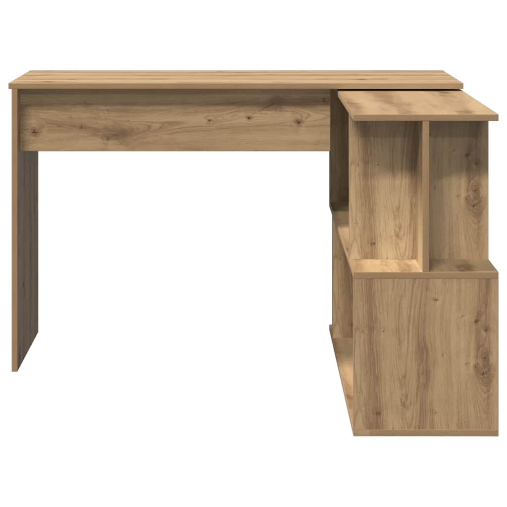 Mesa de canto carvalho artesanal madeira engenheirada