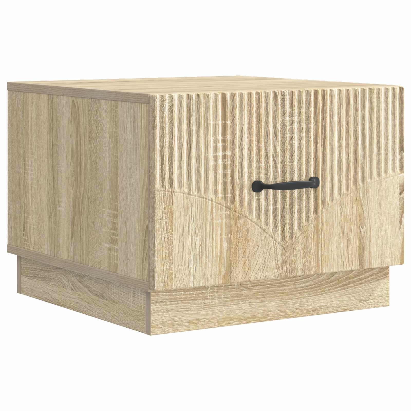 Mesa de centro com gaveta carvalho sonoma 49 x 50 x 37 cm