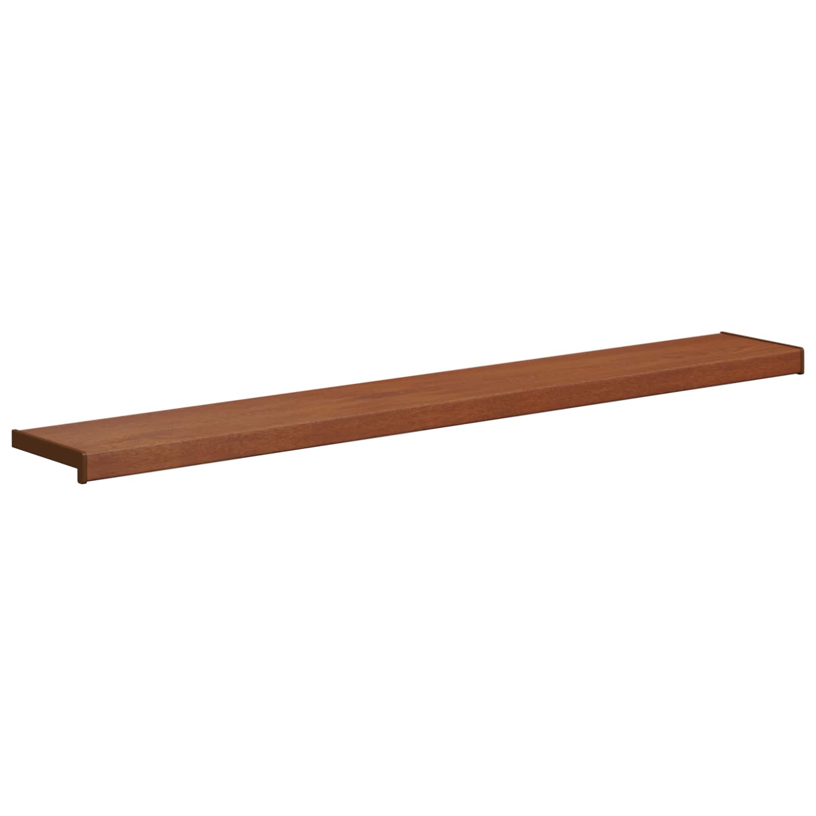 Soleira de janela madeira marrom 140 x 25 x 4,5 cm PVC