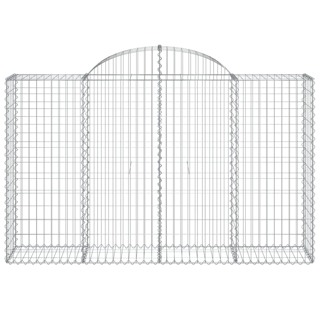 Cestos gabião arqueados 25pcs 200x50x120/140 ferro galvanizado