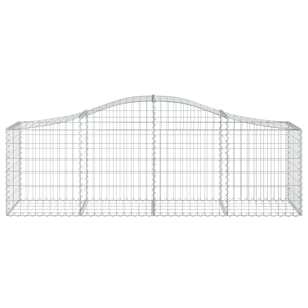 Cestos gabião arqueados 50pcs 200x50x60/80 cm ferro galvanizado