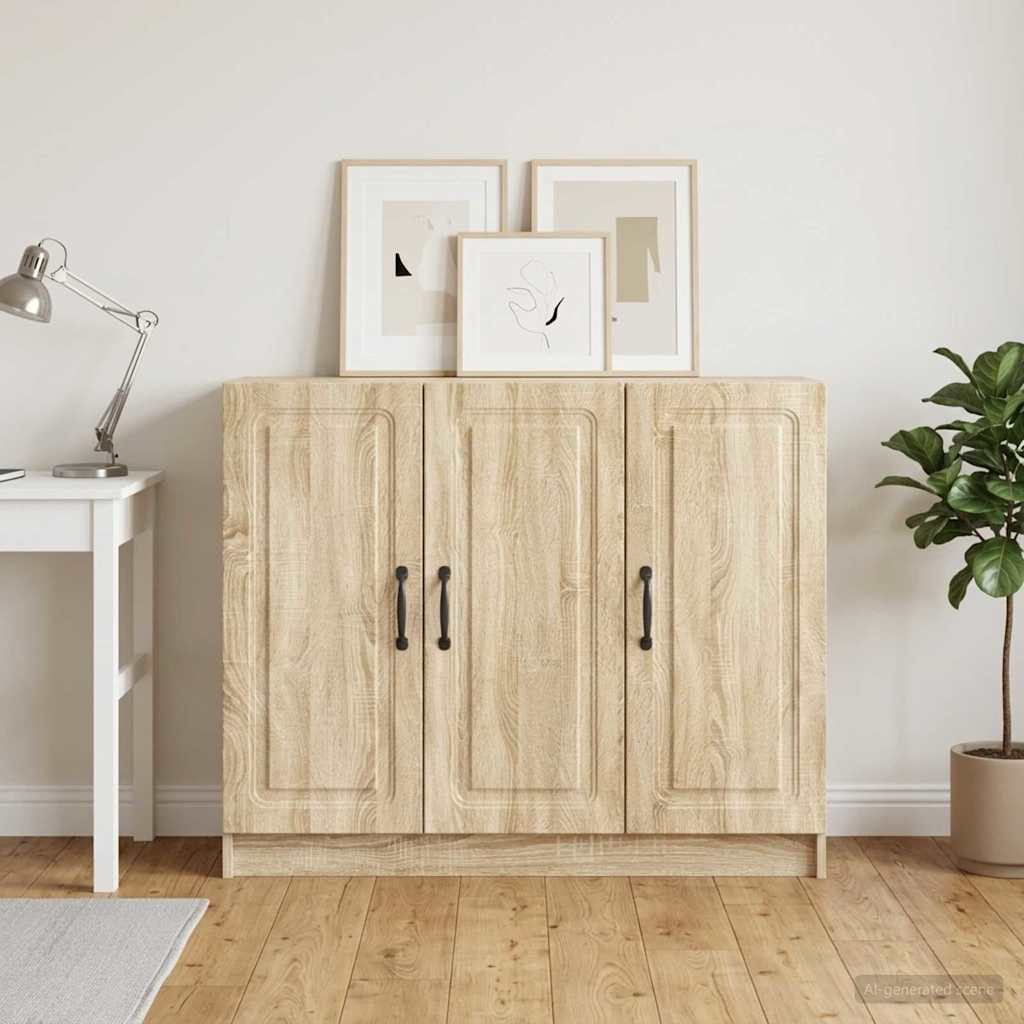 Buffet carvalho sonoma 89 x 34,5 x 77 cm derivados de madeira