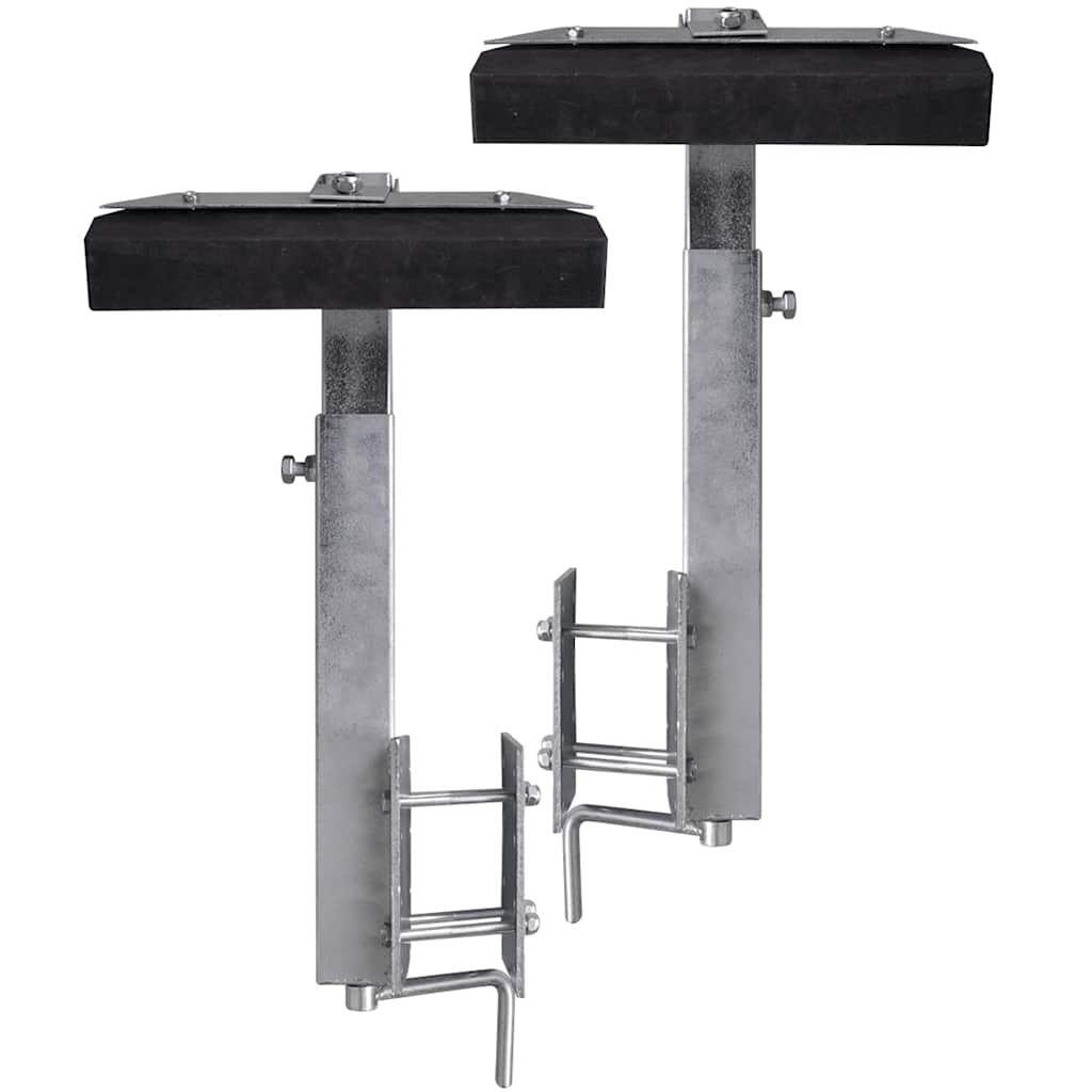 Suporte de proa para reboque de barco em barra 2 pcs 63-88cm