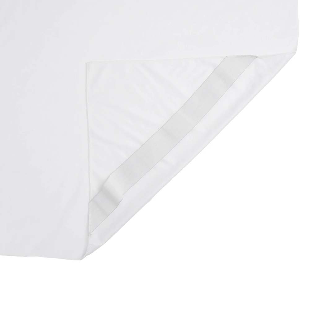 Protetor de colchão impermeável 140x200 cm branco