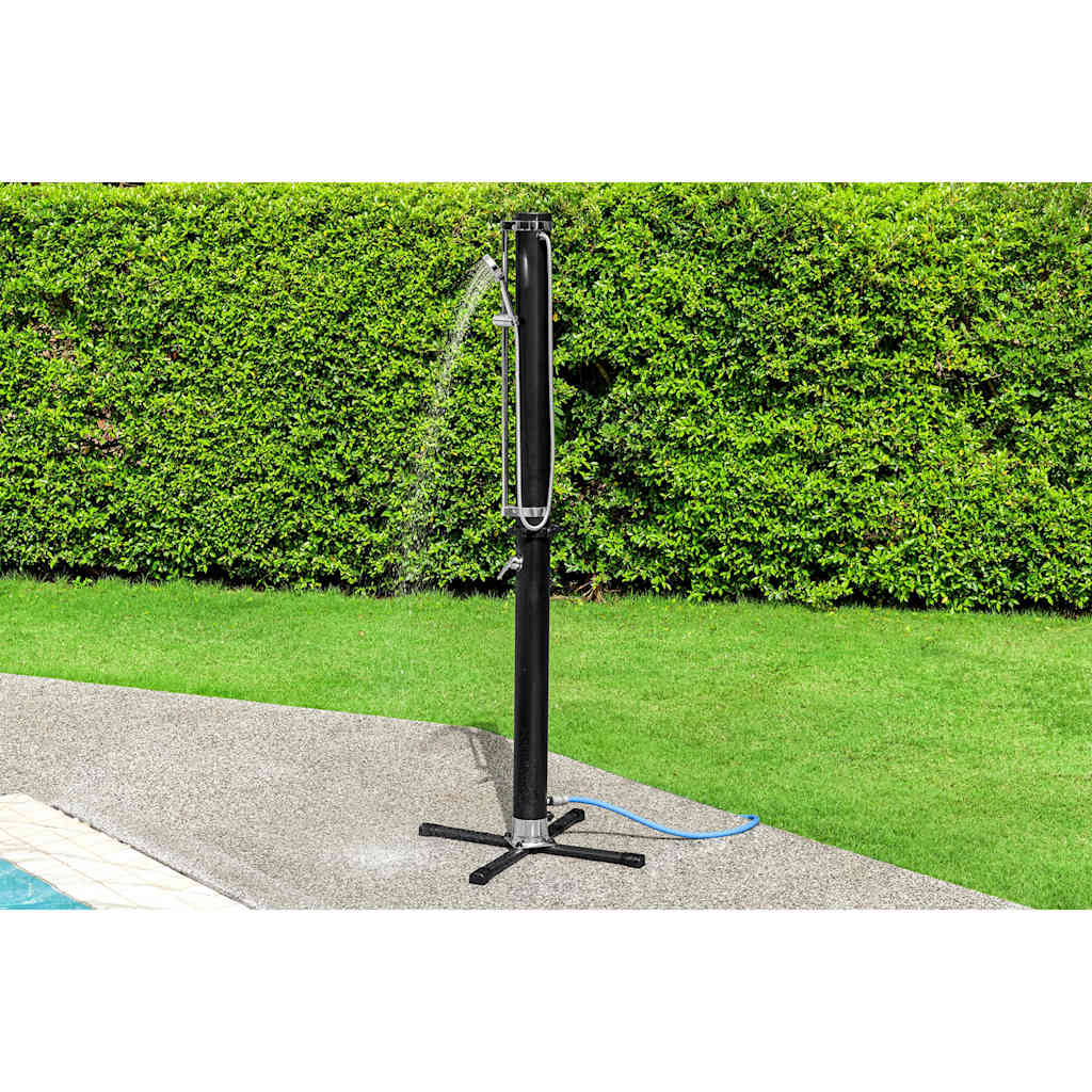 Bestway chuveiro de exterior solar flow 20 l preto