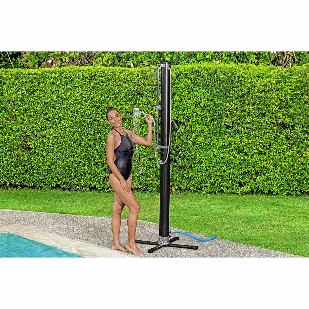 Bestway chuveiro de exterior solar flow 20 l preto