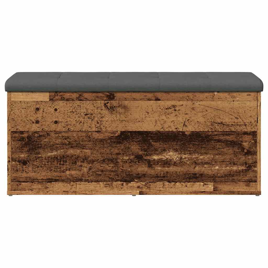 Banco de arrumação 102x42x45 cm derivados madeira madeira velha