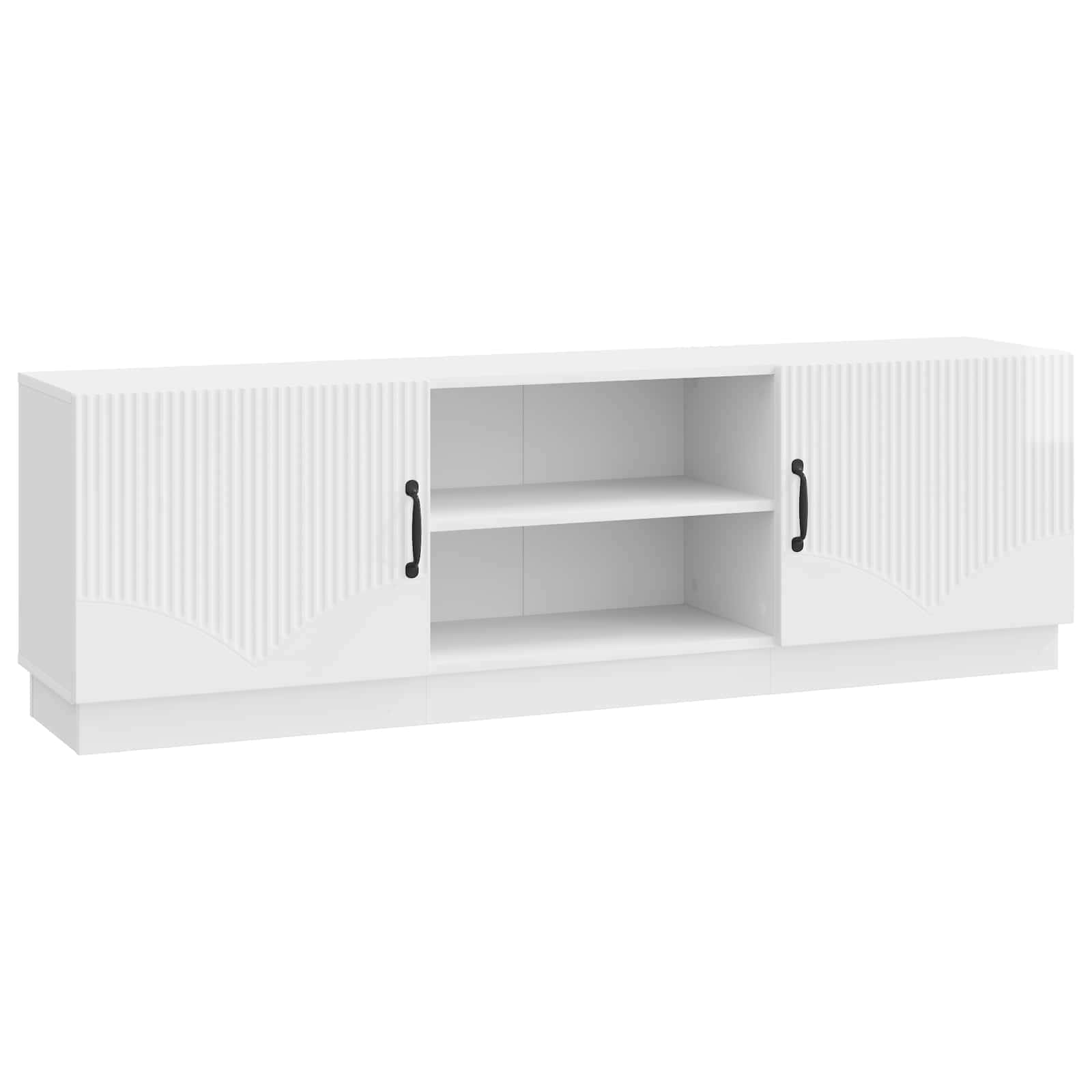 Gabinete para TV branco brilhante 150 x 31 x 47 cm
