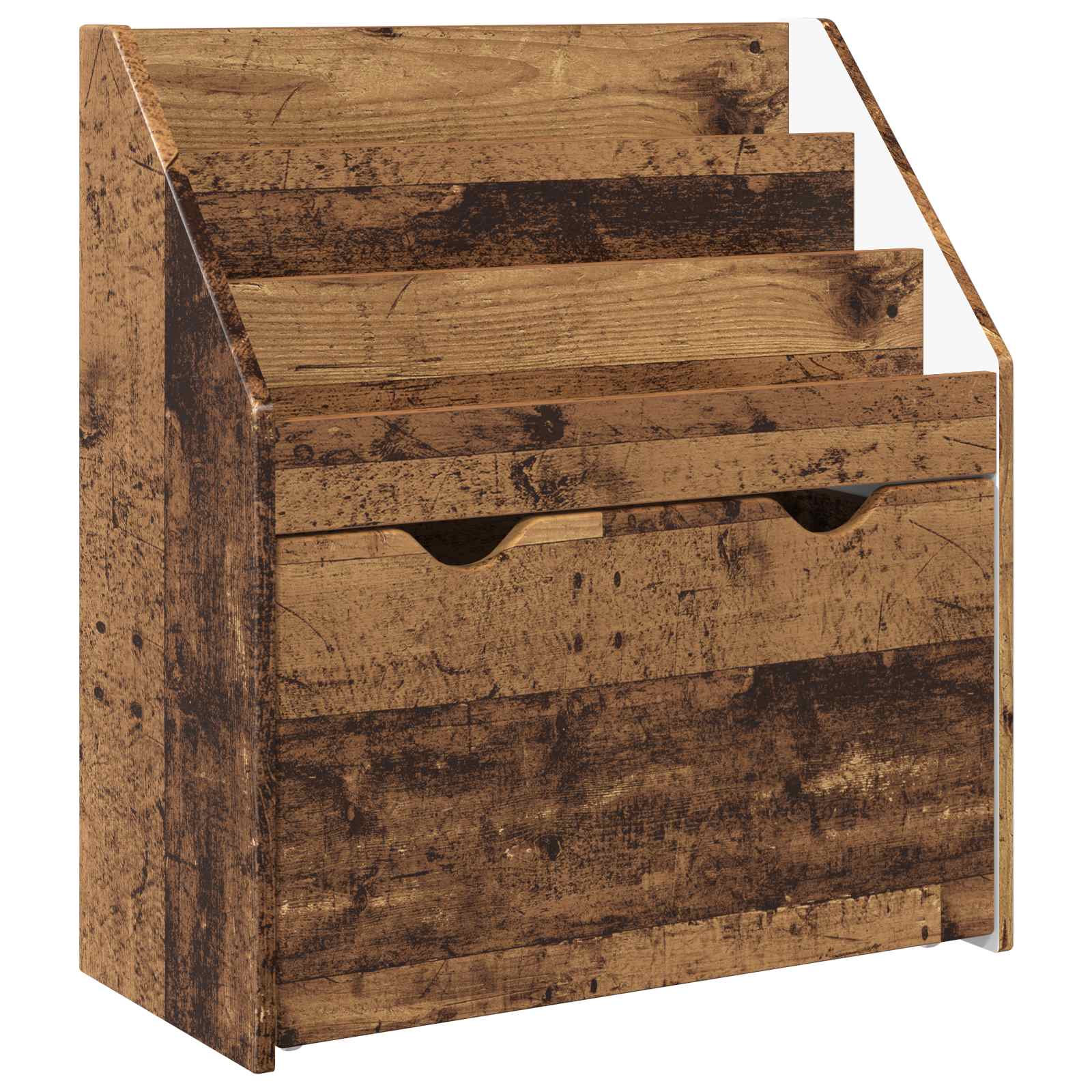 Estante infantil com gaveta madeira antiga 60 x 29,5 x 69 cm