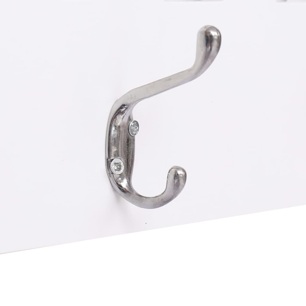 Cabide de parede welcome 74x29,5 cm branco