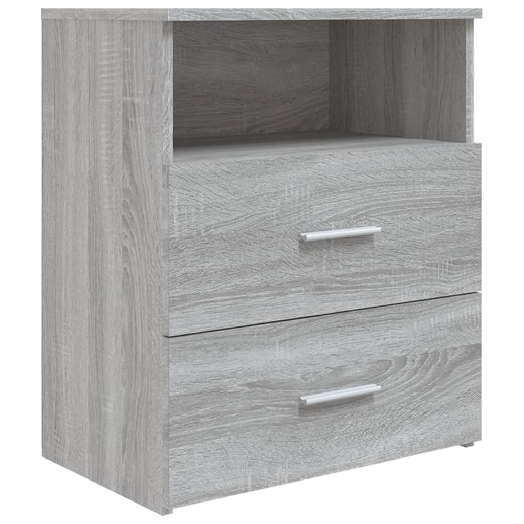Mesa de cabeceira 50x32x60 cm sonoma cinzento