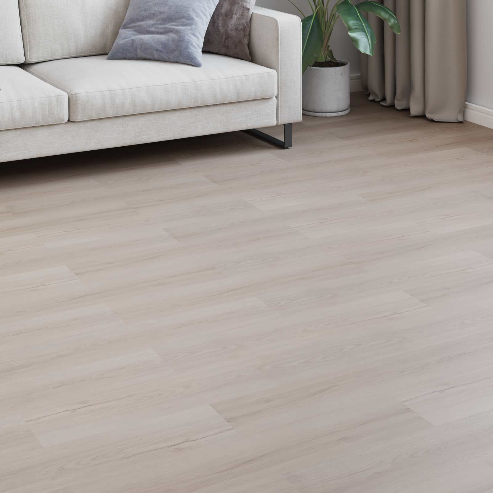Piso laminado azul-céu 101 x 20 x 0,8 cm 5 unid.