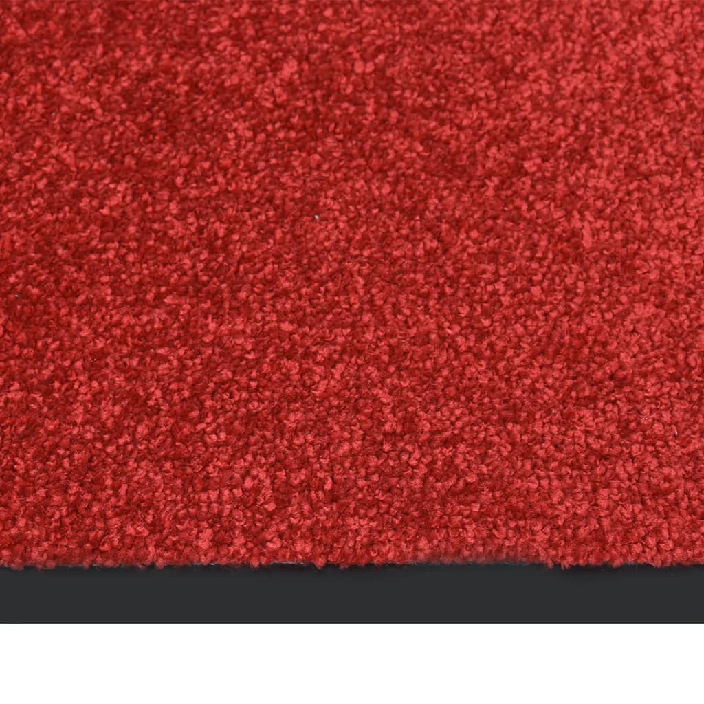 Tapete de porta 40x60 cm vermelho