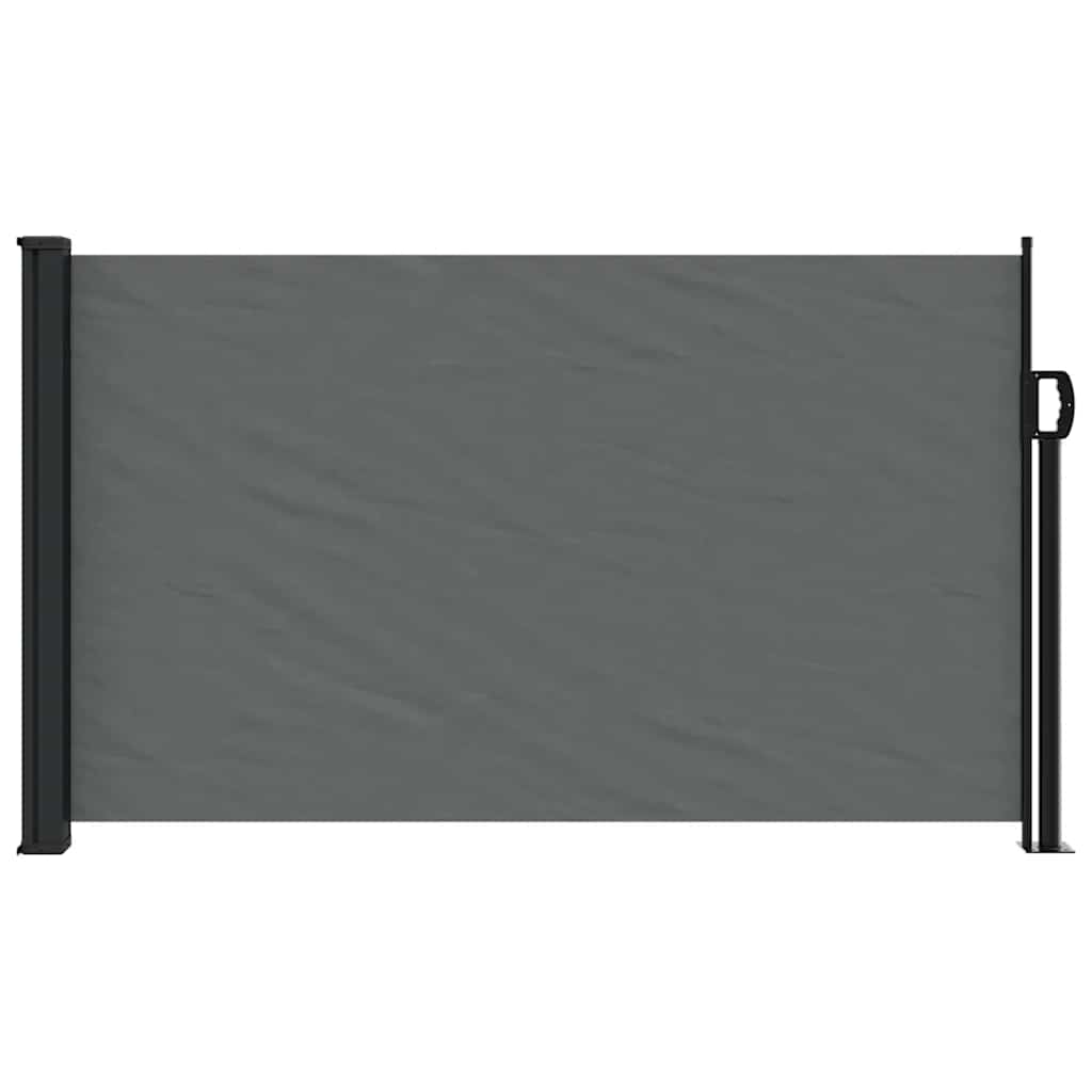 Toldo lateral retrátil antracite 117x300 cm