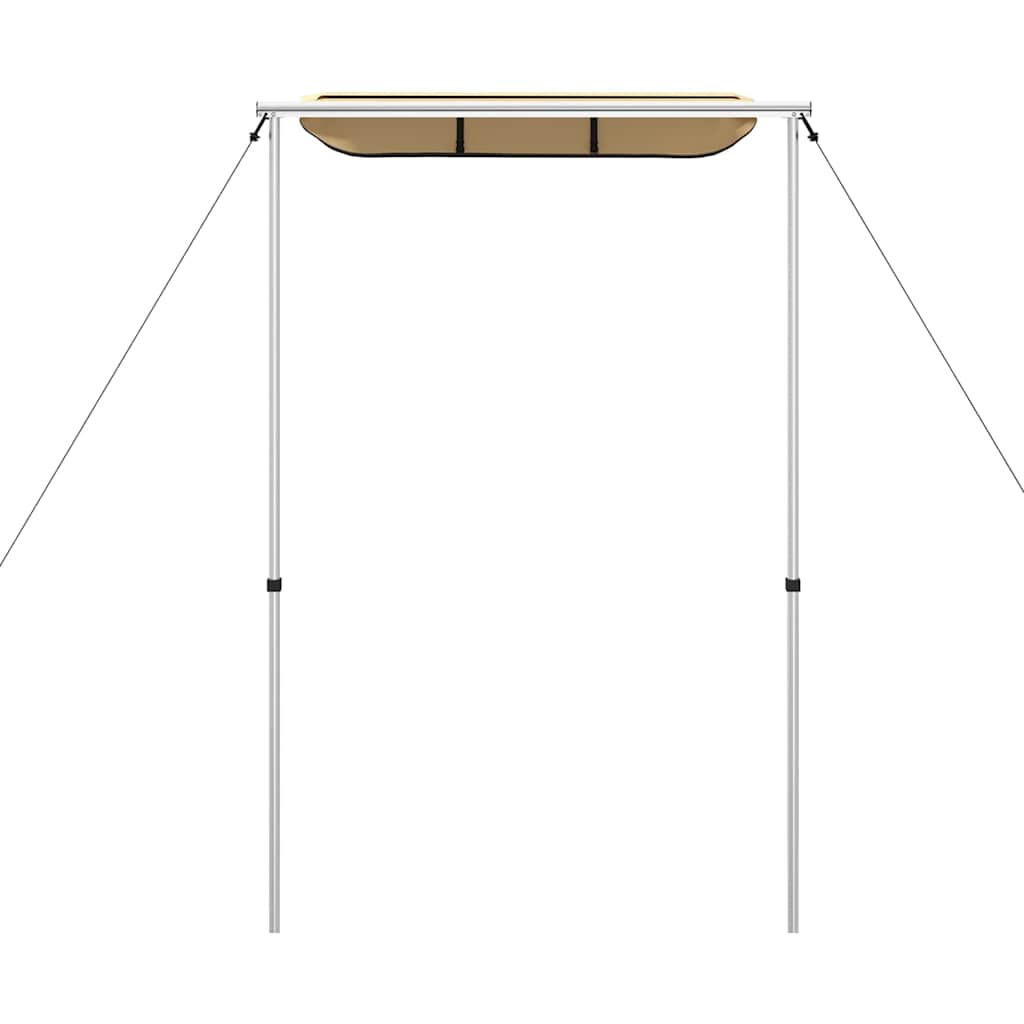 Toldo para autocaravana 1,2x2x2,15 m bege