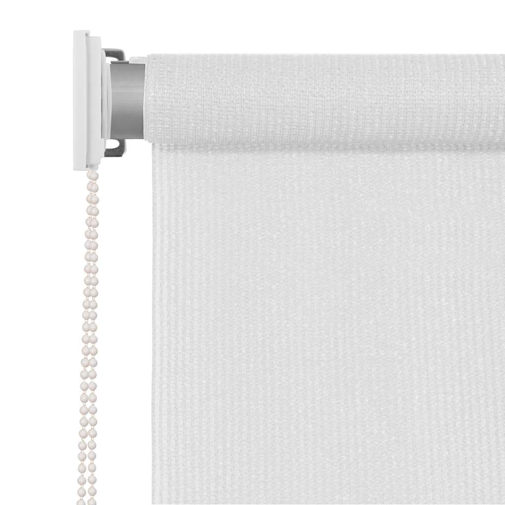 Estore de rolo para exterior 185 (l) x 140 (a) cm branco