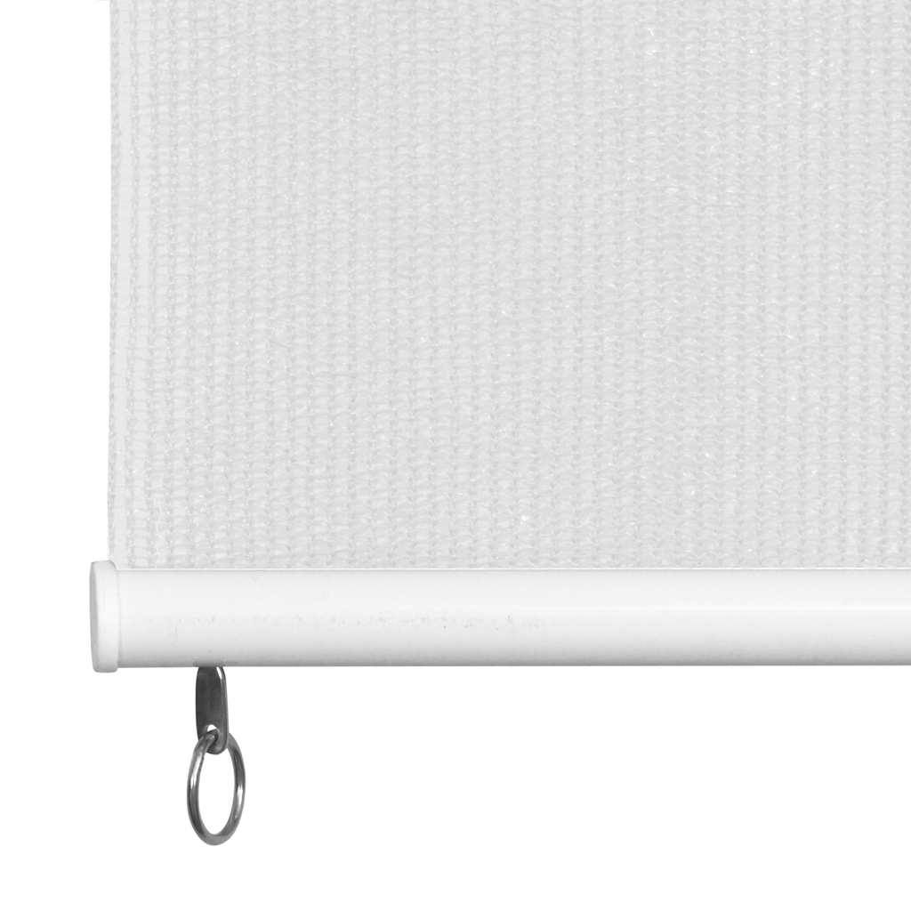 Estore de rolo para exterior 185 (l) x 140 (a) cm branco
