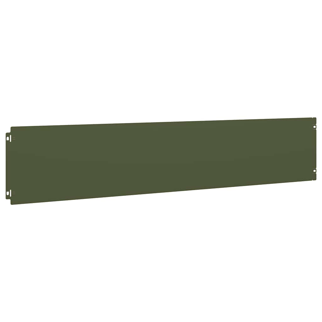 Orlas relva 30 pcs verde azeitona 20x103 cm aço laminado a frio