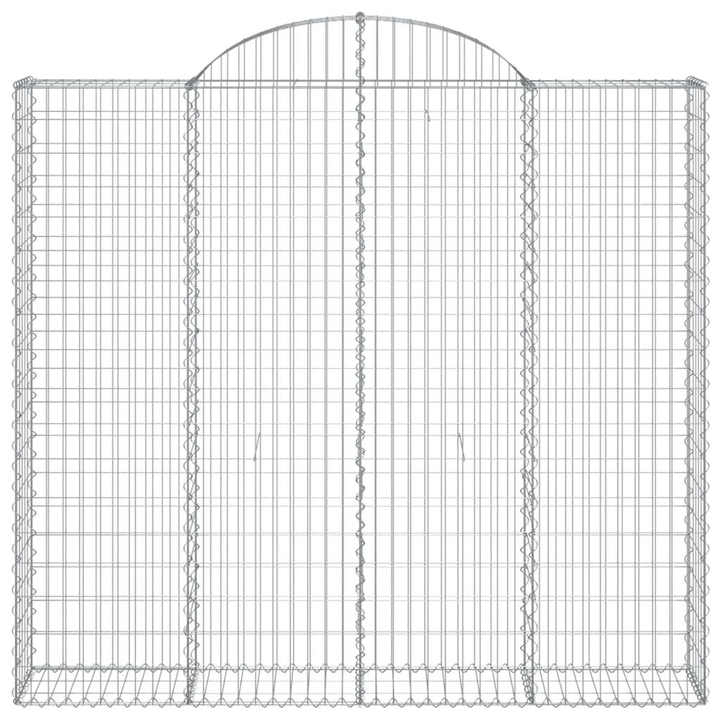 Cestos gabião arqueados 5pcs 200x30x180/200cm ferro galvanizado
