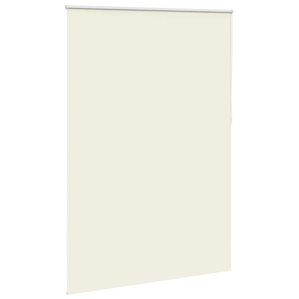 Cortina de rolo blackout, 164,4 x 230 cm, largura do tecido 160 cm, branco-creme