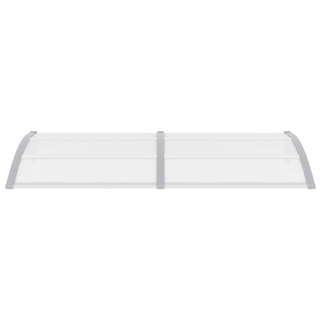 Toldo de porta 200x100 cm PC cinzento