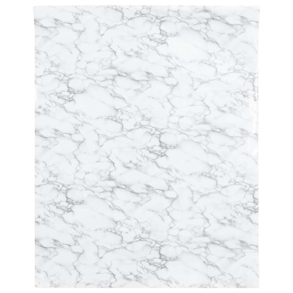 Autocolante para móveis branco mármore 90x500 cm PVC