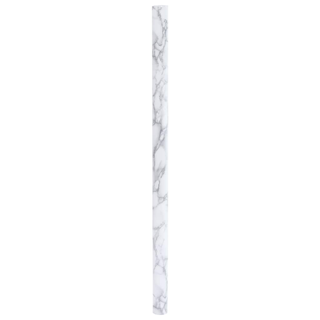 Autocolante para móveis branco mármore 90x500 cm PVC