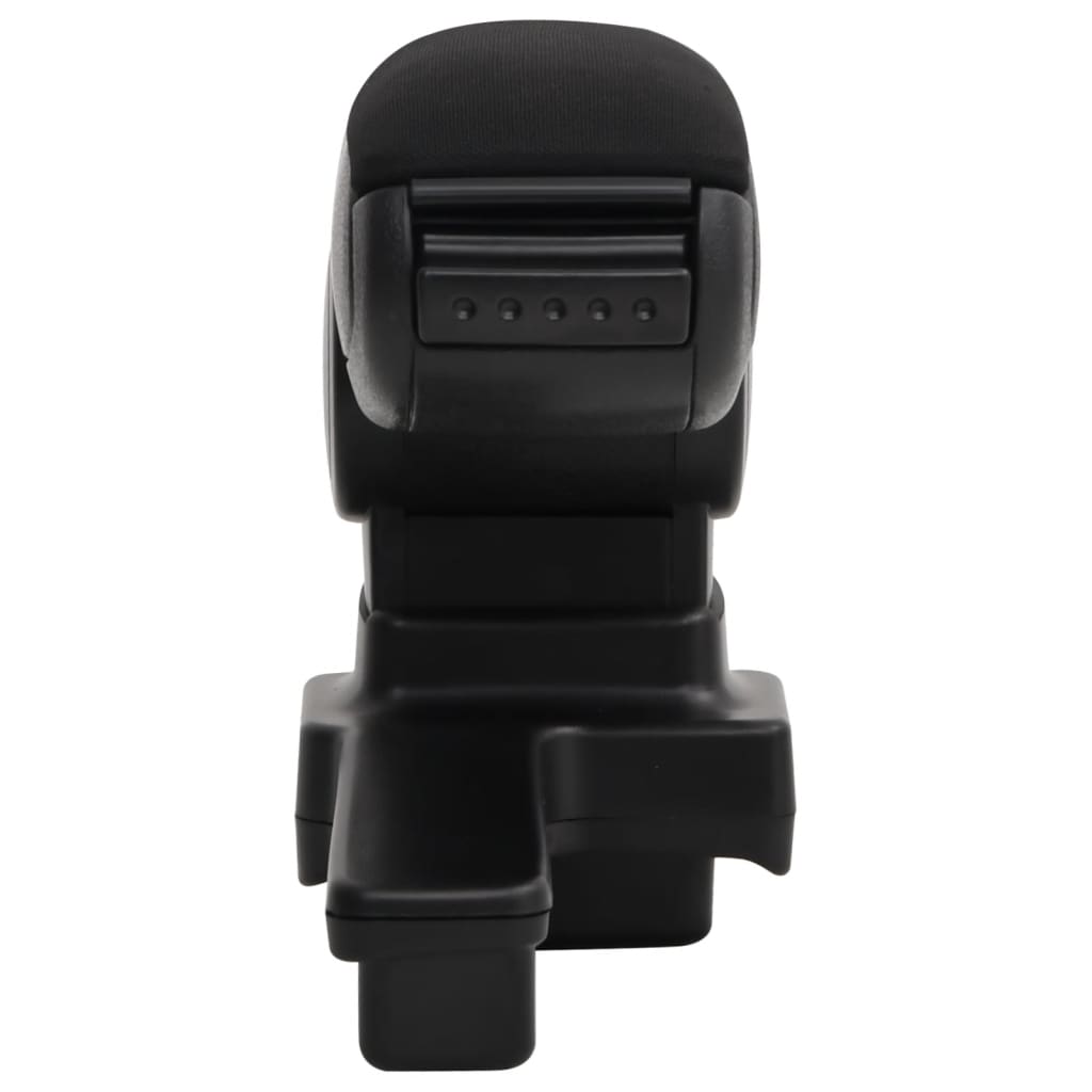 Apoio de braço p/ carro 14,5x32x(27-46) cm ABS preto