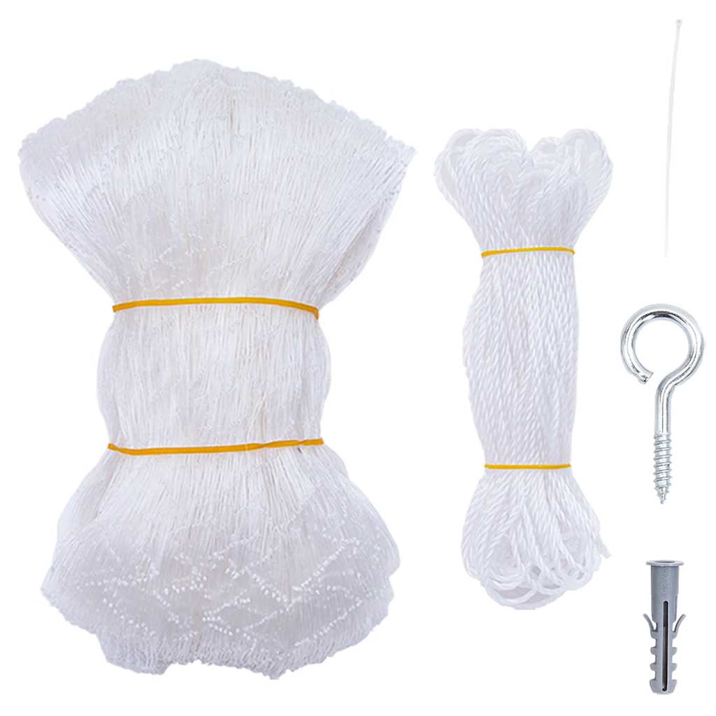 Rede para gatos transparente 8x3 m nylon