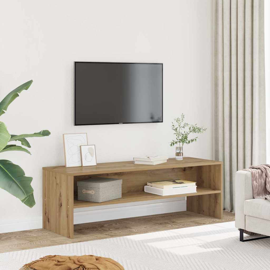 Móvel de TV 120x40x40cm derivados de madeira carvalho artisiano