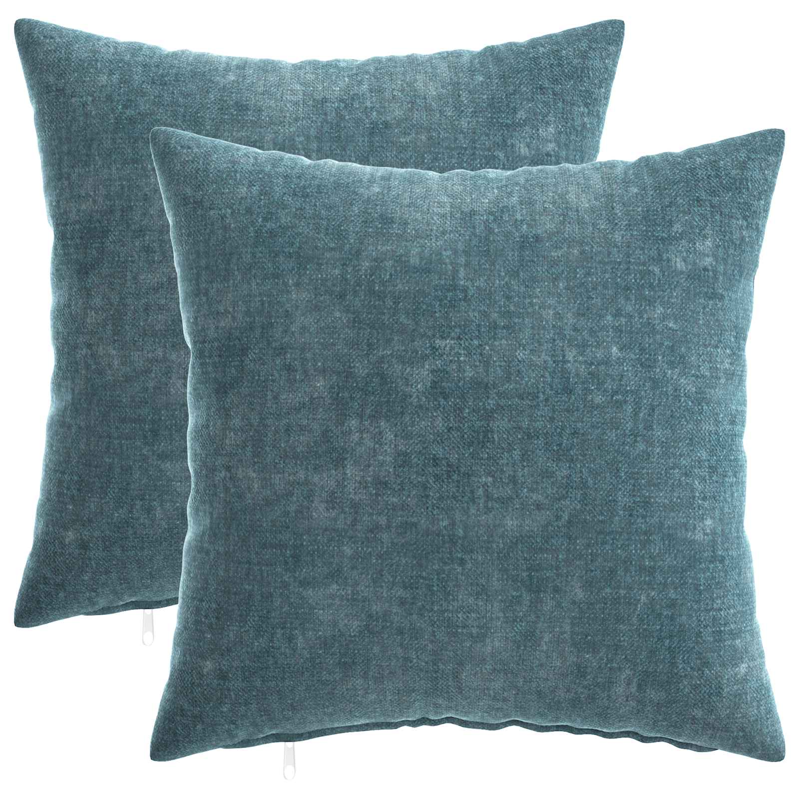 Capa almofada 2 unid. heerlen azul 35 x 35 cm tecido chenille