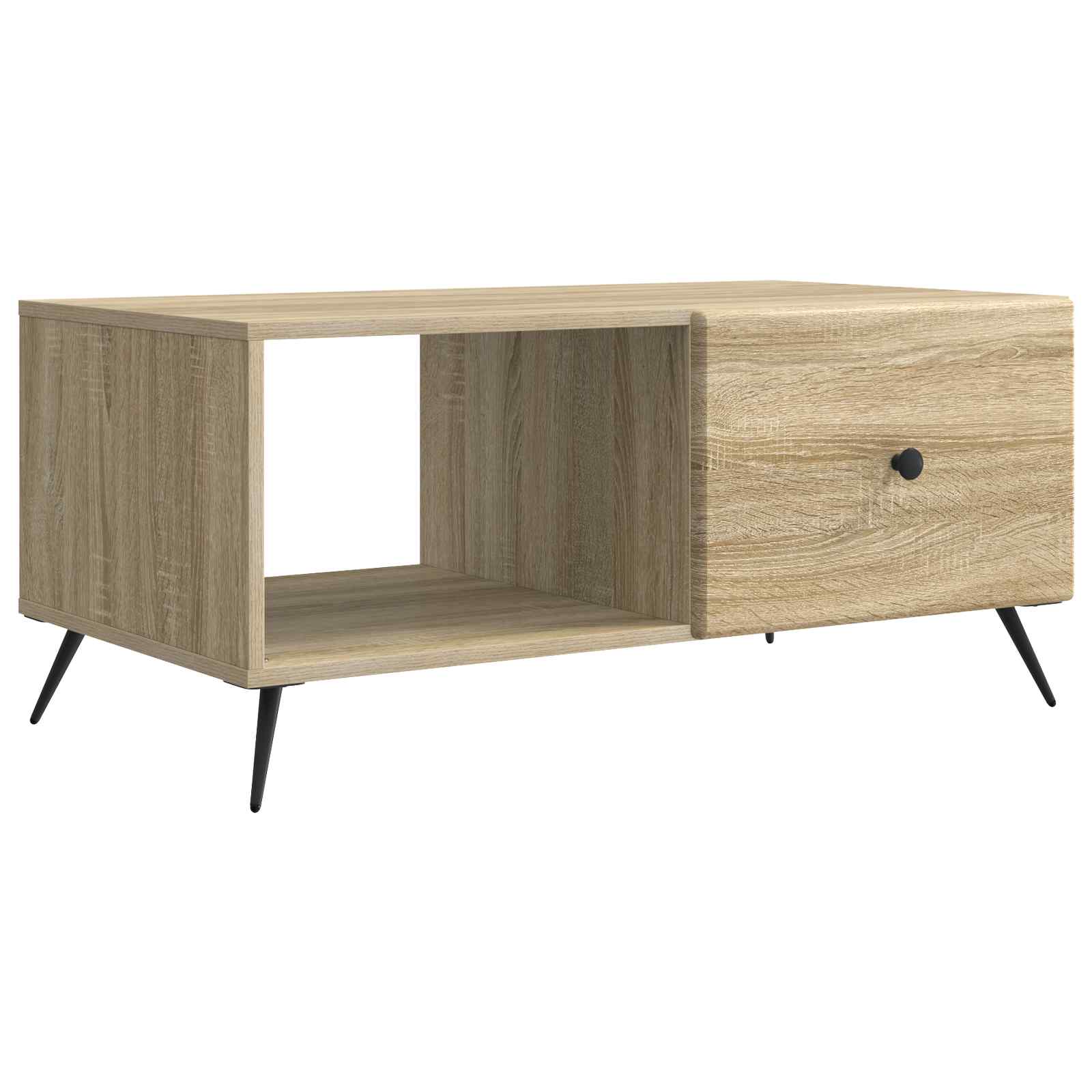 Mesa de centro carvalho sonoma 90 x 50 x 40 cm