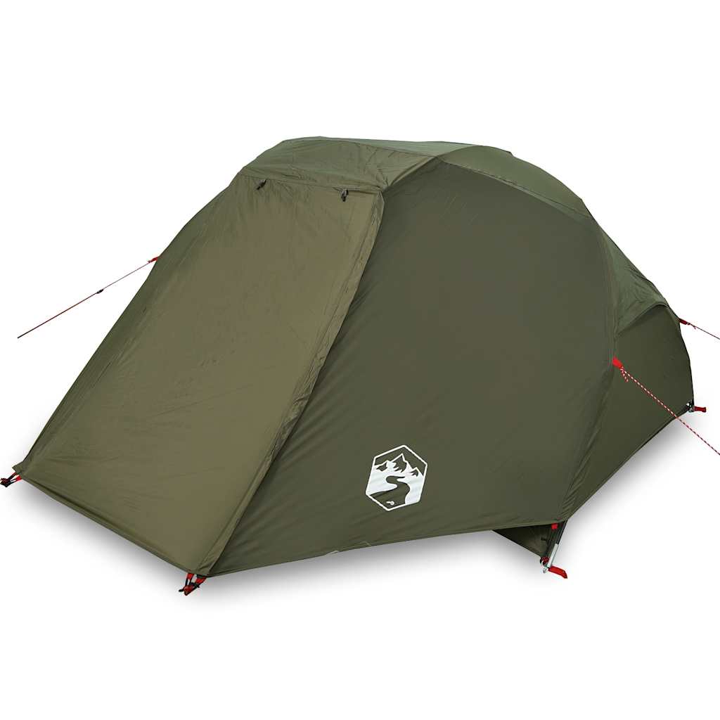 Tenda de pesca para 3 pessoas impermeável verde azeitona