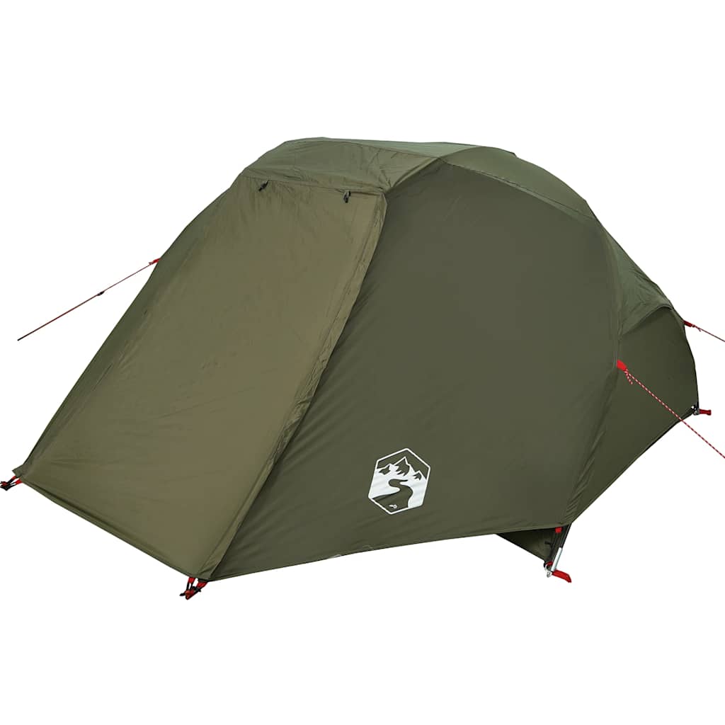 Tenda de pesca para 3 pessoas impermeável verde azeitona