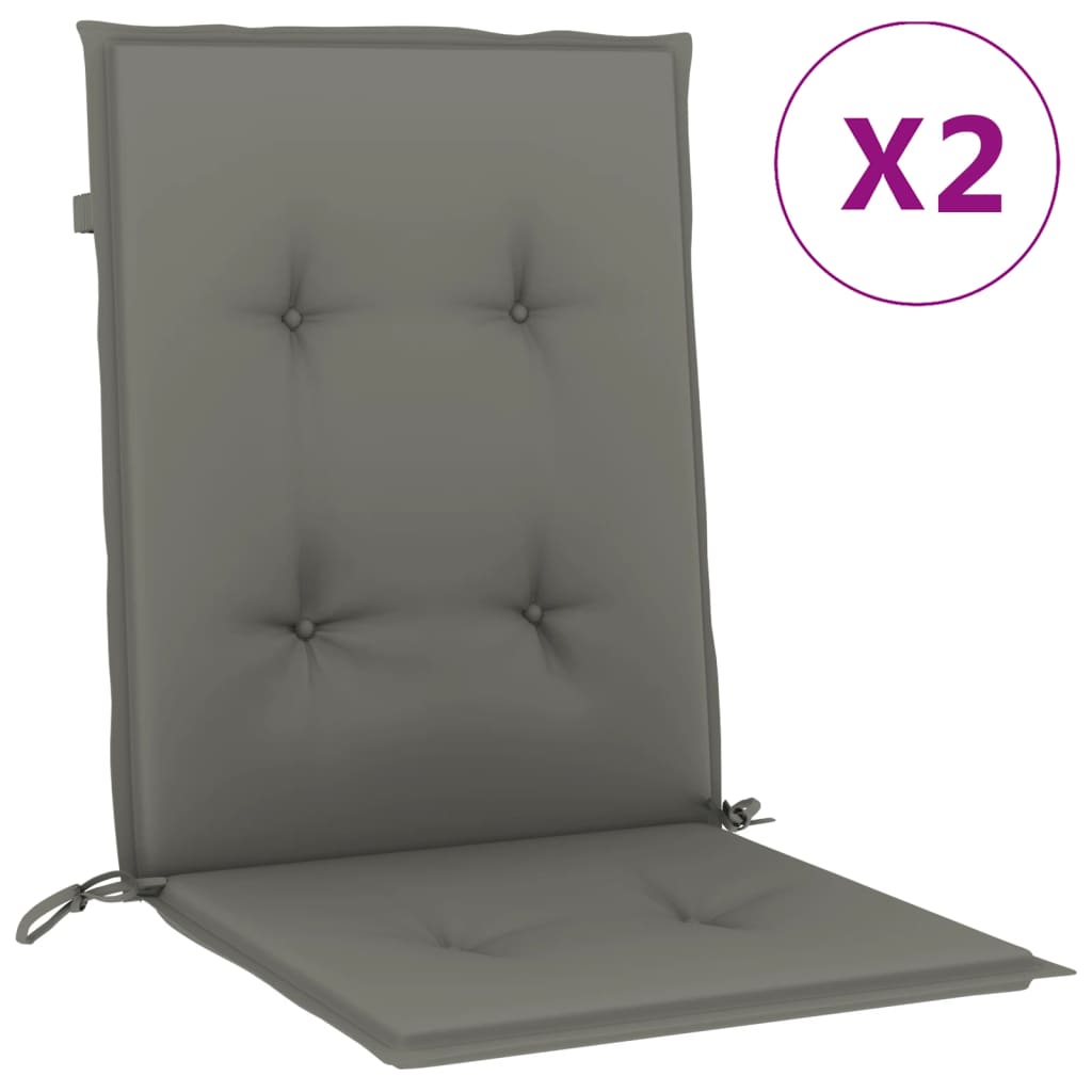 Almofadões lombares cadeiras 2pcs 100x50x4 cm mesclado tecido