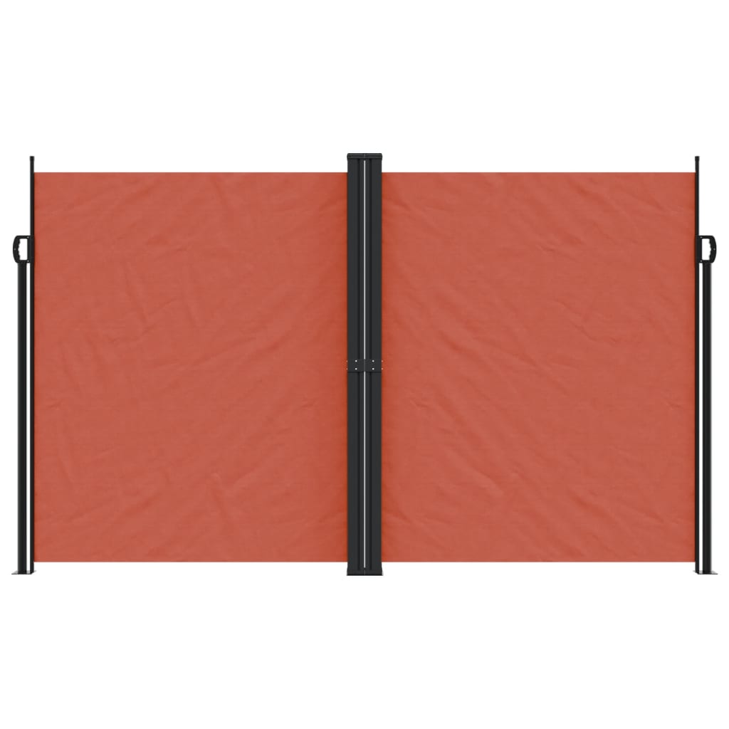 Toldo lateral retrátil 200x1200 cm terracota