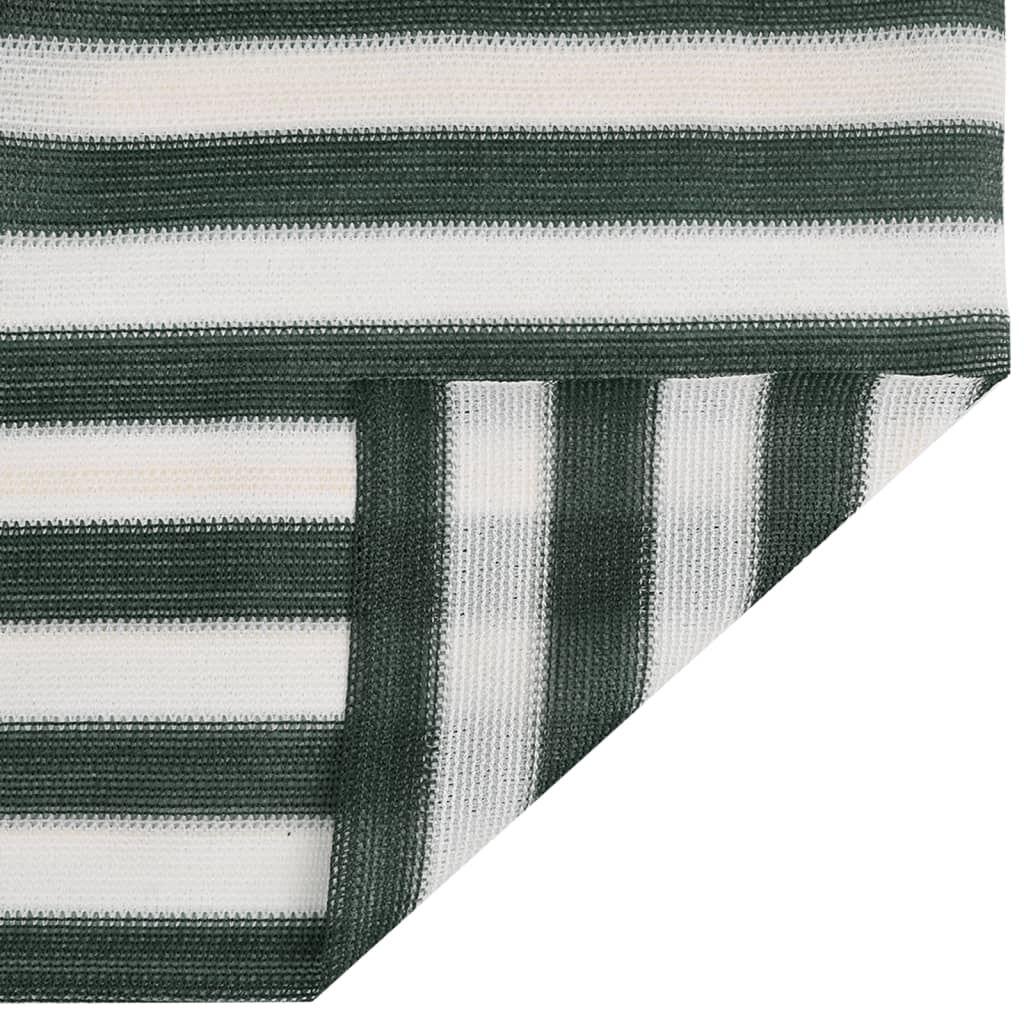 Rede ocultação p/ privacidade pead 150g/m² 1,5x25m verde branco