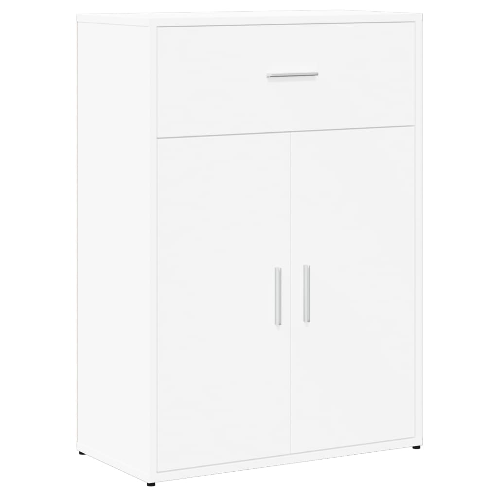Aparadores 2 pcs 60x30x84 cm derivados de madeira branco