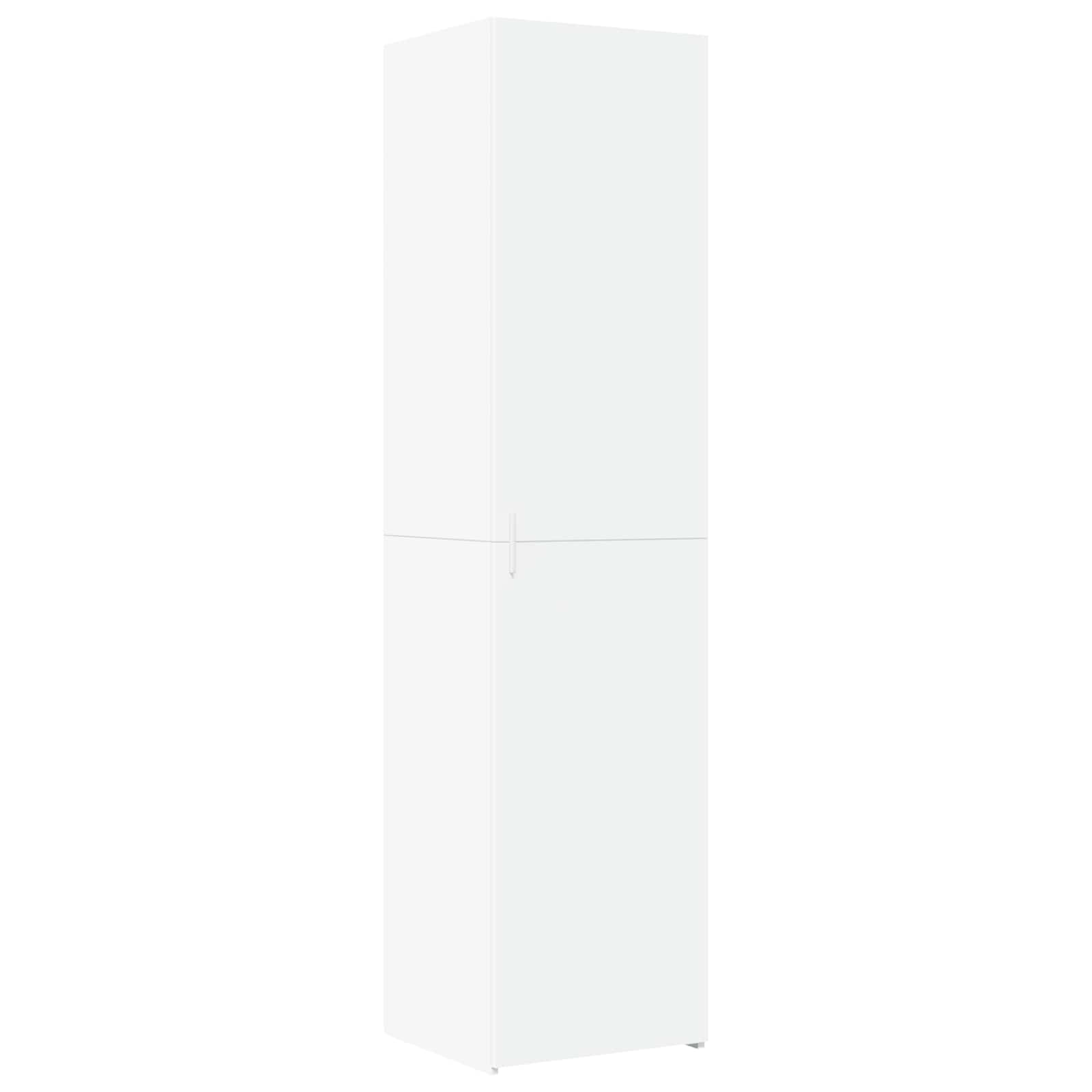 Armário alto 45x42,5x185 cm derivados de madeira branco