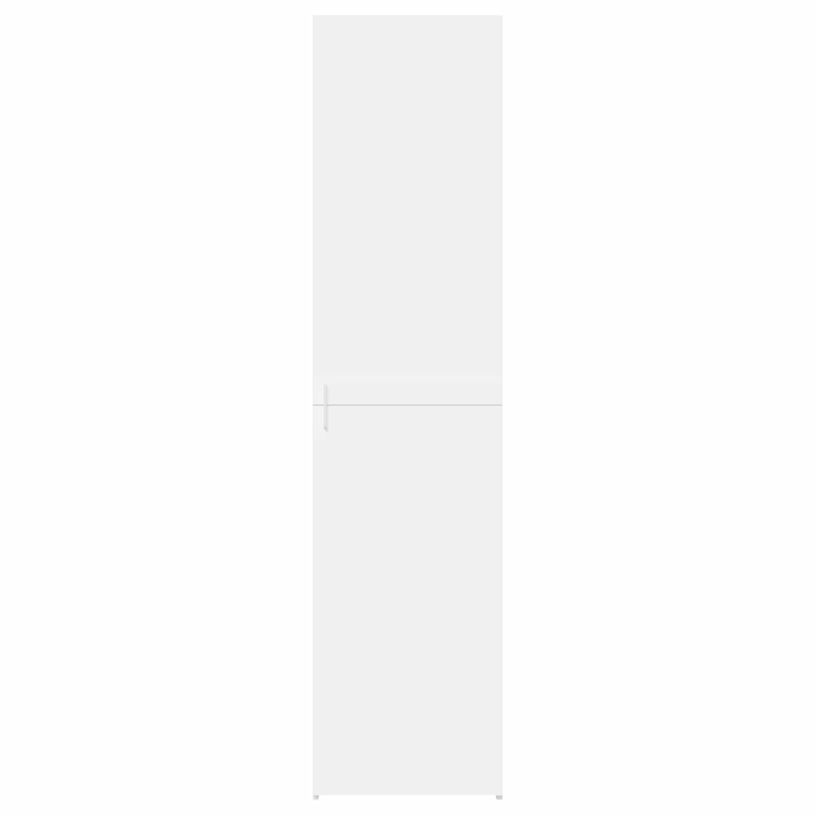 Armário alto 45x42,5x185 cm derivados de madeira branco