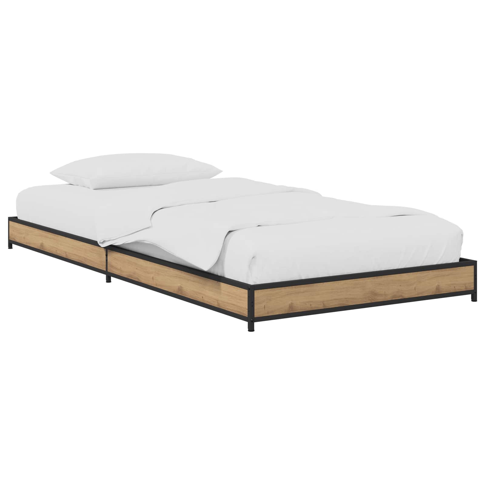 Estrutura da cama carvalho arttisan 80 x 200 cm