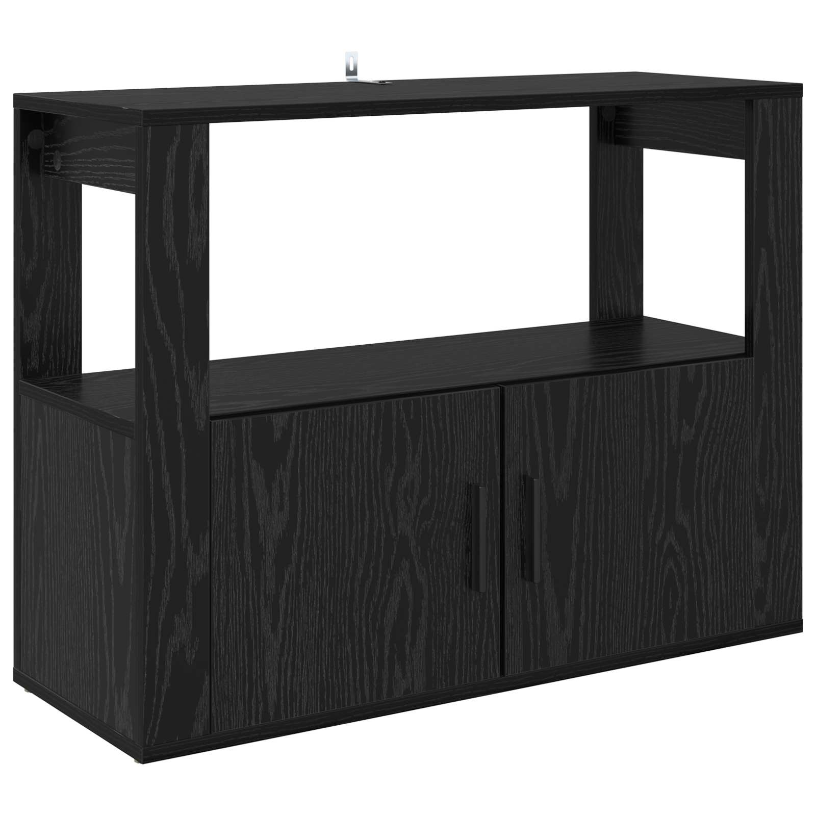 Buffet carvalho preto 80 x 30 x 60 cm derivados de madeira