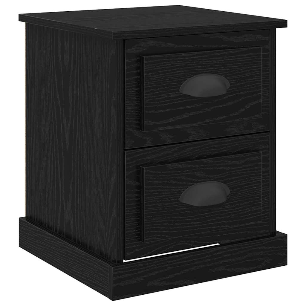 Armário de cabeceira carvalho preto 39 x 39 x 47,5 cm