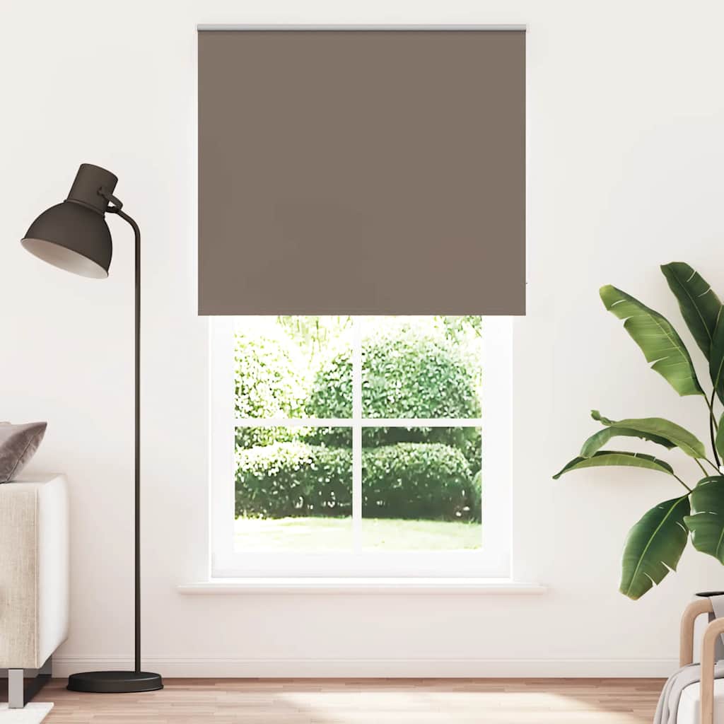 Persiana de enrolar 135x230 cm largura tecido 131,6cm poliéster