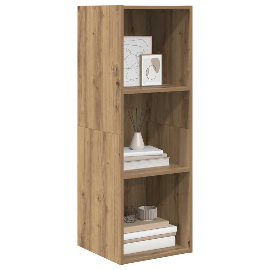 Conjunto de móvel de TV 37 x 37 x 107 cm carvalho artesanal