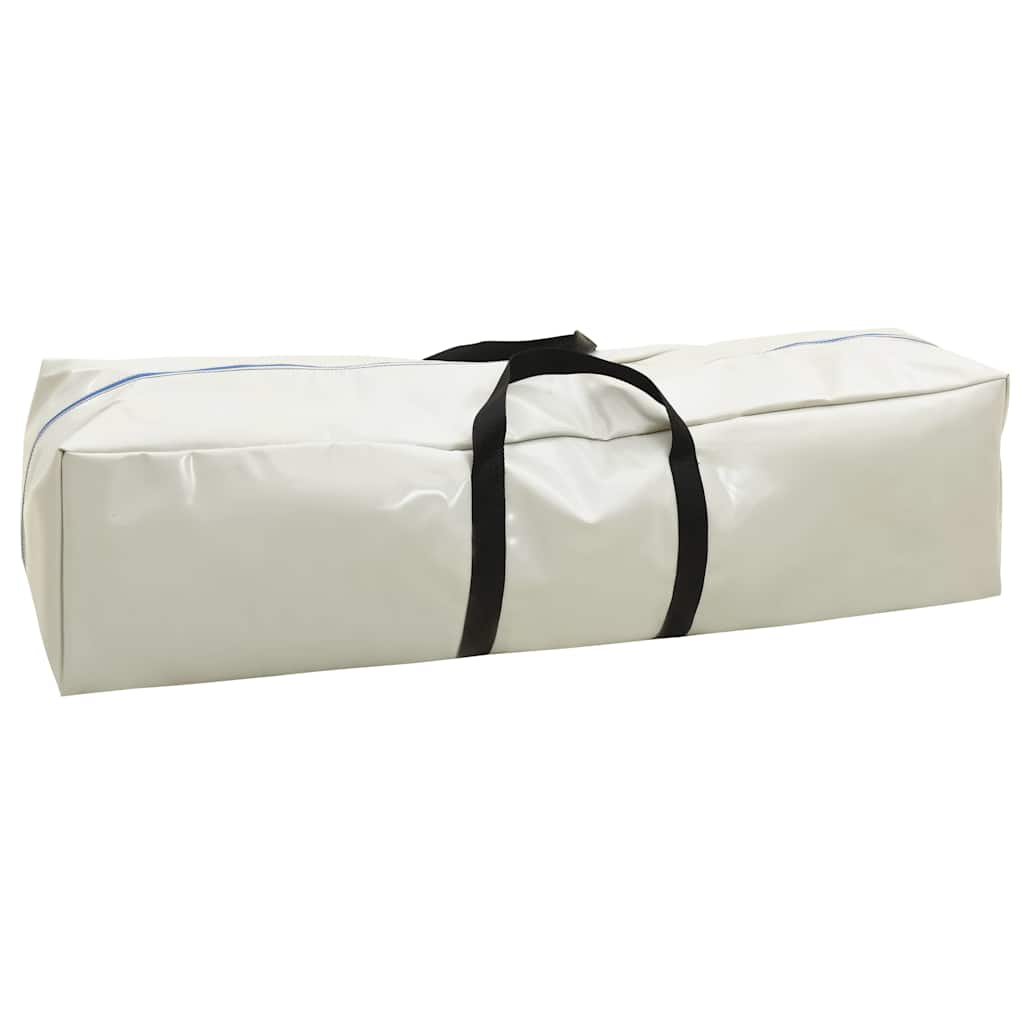 Colchão de ginástica insuflável c/ bomba 60x100x10 cm PVC azul